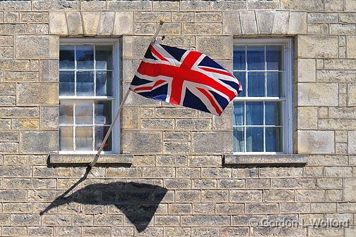 Royal Union Flag Flying_07600.jpg - Photographed at the Perth Museum in Perth, Ontario, Canada.